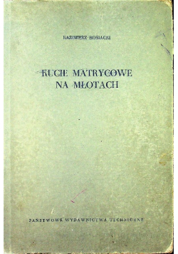 Kucie matrycowe na młotach