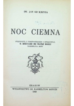 Noc ciemna 1949 r.