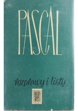 Pascal rozprawy i listy