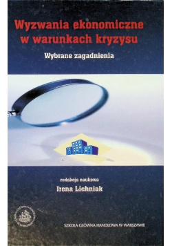 Wyzwania ekonomiczne w warunkach kryzysu