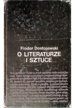 O literaturze i sztuce