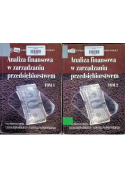 Analiza finansowa w zarządzaniu przedsiębiorstwem Tom 1 i 2