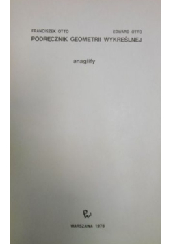 Podręcznik geometrii wykreślnej