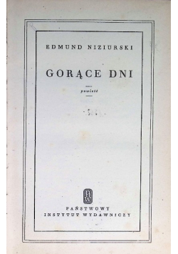 Gorące dni