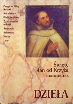 Święty Jan od Krzyża Doktor Kościoła Dzieła