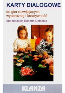 Karty dialogowe do gier rozwijających wyobraźnię i kreatywność
