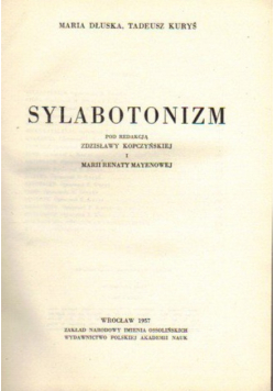 Sylabotonizm
