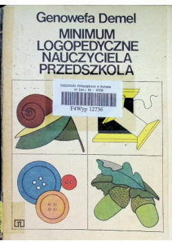 Minimum logopedyczne nauczyciela przedszkola
