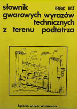 Słownik gwarowych wyrazów technicznych z terenu podtatrza