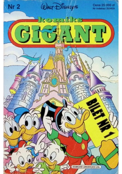 Komiks gigant Bilet Numer 1 Nr 2