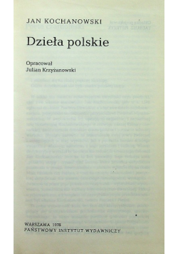 Dzieła polskie