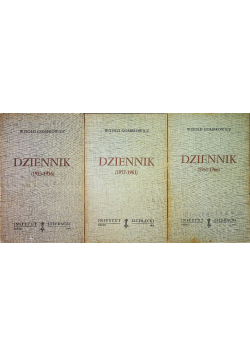 Gombrowicz Dzieła Zebrane Tom VI do VIII Dziennik