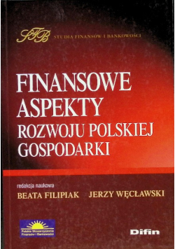 Finansowe aspekty rozwoju polskiej gospodarki