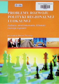 Problemy rozwoju polityki regionalnej i lokalnej