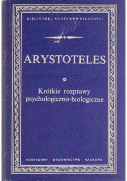 Krótkie rozprawy psychologiczno biologiczne