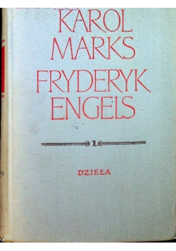 Engels Dzieła Tom 1