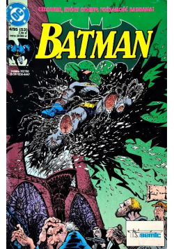 Batman komiks człowiek, który odkrył tożsamość Batmana! Nr 4 / 95