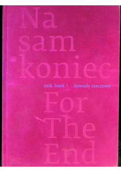 Na sam koniec mik.book! - dowody rzeczowe
