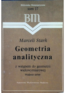 Geometria analityczna Tom 17