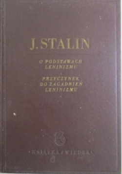 O podstawach leninizmu 1949 r.