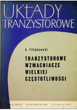 Tranzystorowe wzmacniacze wielkiej częstotliwości