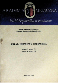 Układ nerwowy człowieka anatomia układu obwodowego Część 1 i 2