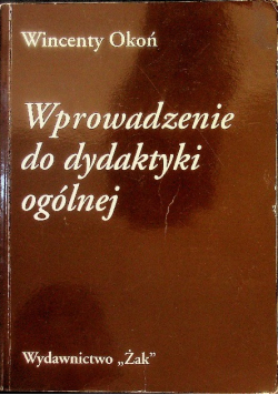 Wprowadzenie do dydaktyki ogólnej