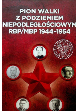 Pion walki z podziemiem niepodległościowym RBP/MBP 1944 - 1954