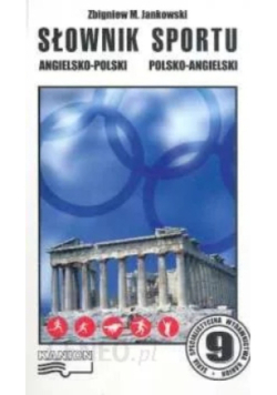 Słownik Sportu angielsko polski polsko - angielski
