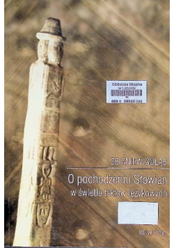 O pochodzeniu Słowian