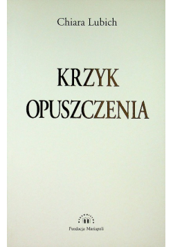 Krzyk opuszczenia