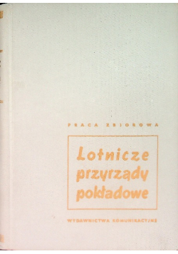 Lotnicze przyrządy pokładowe