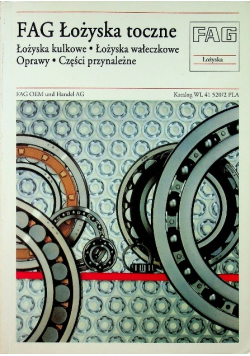 FAG łożyska toczne