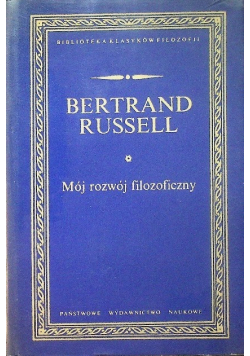 Mój rozwój filozoficzny