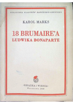 18 brumaire'a Ludwika Bonaparte 1948 r.
