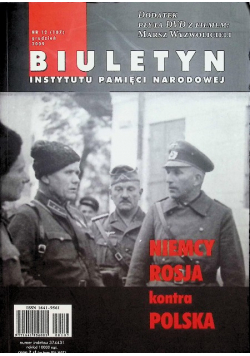 Biuletyn instytutu pamieci narodowej