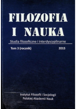 Filozofia i nauka Tom III