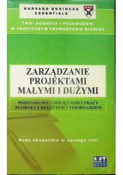 Zarządzanie projektami małymi i dużymi