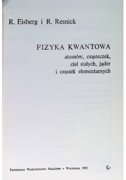 Fizyka kwantowa