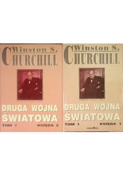 Druga wojna światowa Tom I księga 1  i 2