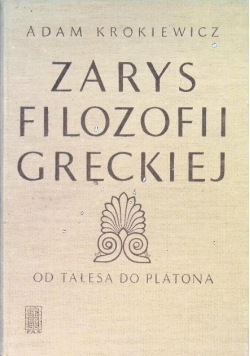 Zarys filozofii greckiej