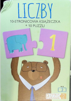 Liczby. Książeczka + 10 puzzli