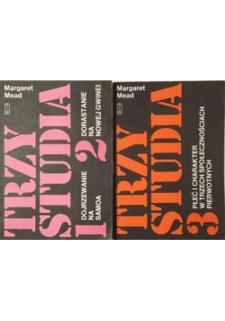 Trzy studia, Tom 1-2 i 3