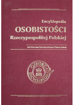 Encyklopedia osobistości  Rzeczypospolitej Polskiej Tom III