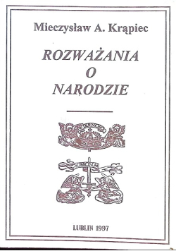 Rozważania o Narodzie