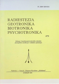 Radiestezja geotronika biotronika psychotronika Nr 6 / 91