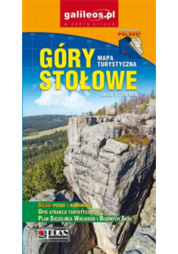 Mapa - Góry Stołowe 1:30 000