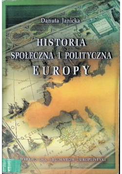 Historia społeczna i polityczna Europy