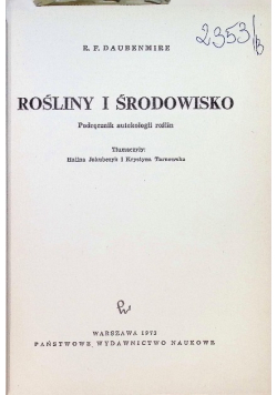 Rośliny i środowisko