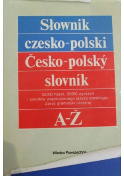 Słownik czesko - polski